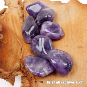 Amethyst 2 - 3,5 cm/13 bis 18 Gramm. Größe ML