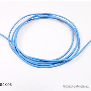Lederband Hellblau 1,5 mm /1 Meter