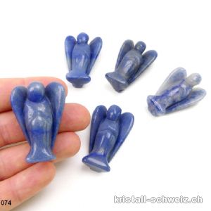 Engel Quarz blau 4 cm