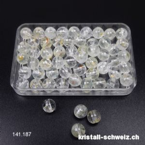 Topas hell unbehandelt, Kugel 5,8 - 6,5 mm. Sonderangebot