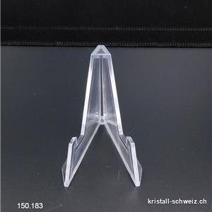 Plexiglas Ständer - Staffelei klein, H. 5,7 x Br. 3,5 cm