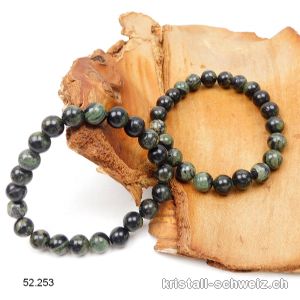 Armband Eldarit - Jaspis Kambaba 8 - 9 mm / 18,5 cm