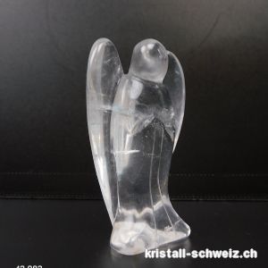 Engel Bergkristall 6,5 cm. Unikat A-Qual.