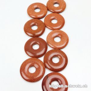 Goldfluss braun Donut 3 cm