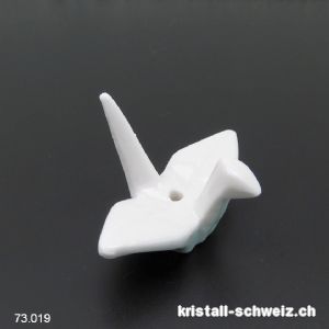 Räucherstäbchenhalter Vogel mini, weiss