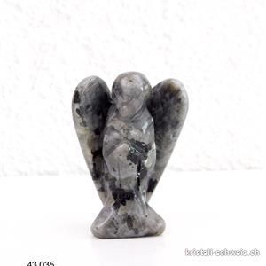 Engel Larvikit - Labradorit grau 4 cm