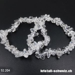 Armband Bergkristall Splitter 18,5-19 cm. Größe M-L