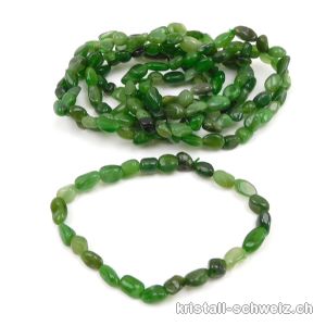 Armband Kanada Jade 6 - 8 mm / 19 - 19,5 cm. Grösse M-L