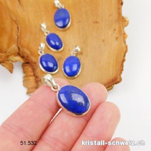 Anhänger Lapislazuli aus Afghanistan aus 925er Silber