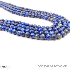 Strang Lapislazuli 6,5 mm / 39 cm, ca. 62 Kugeln. Sonderangebot