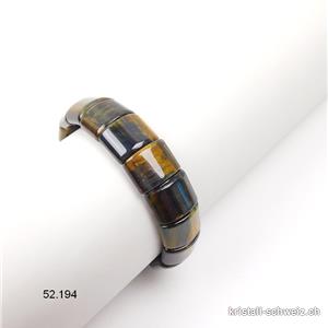 Armband Falkenauge 1 x 1,5 cm, elastisch 19 cm