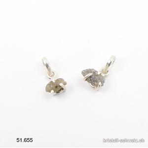 Anhänger Diamant Rohkristall aus  925 Silber