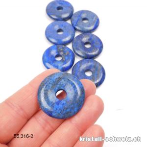 Lapislazuli, Donut 3 cm. Sonderangebot