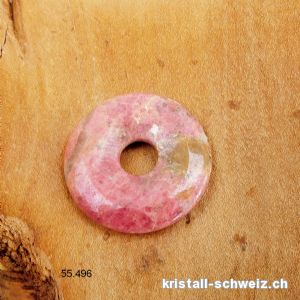 Rhodonit rosa, Donut 3 cm