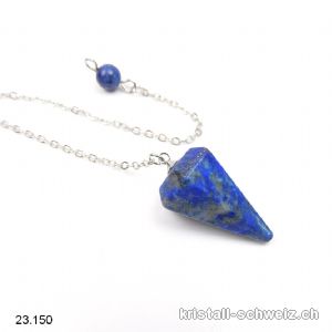 Pendel Lapislazuli facettiert, klein 2,3 cm. Sonderangebot