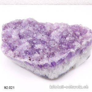 Amethyst aus Brasilien, Druse 15,5 cm. Einzelstück 1,029 Kg