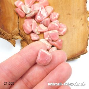 Rhodochrosit aus Argentinien 1 bis 2 cm / 1 - 2 Gramm. Größe XS