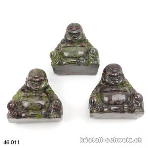 Buddha Drachen Jaspis 3,5 bis 4 cm