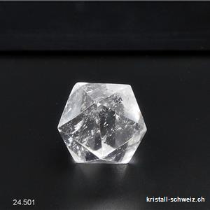Ikosaeder Bergkristall 2 cm. Unikat
