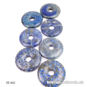 Lapislazuli, Donut 3,5 cm. B-Qual. Sonderangebot