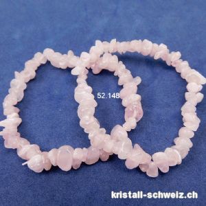 Armband Rosenquarz 16,5-17 cm. Größe S. SONDERANGEBOT