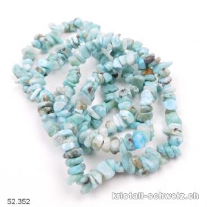 Armband Larimar Splitter, elastisch ca. 19 cm