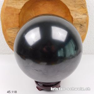 Kugel Schungit Ø 16,5 cm. Unikat 5,795 Kg. Sonderangebot