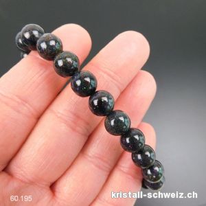 Armband Opal Andamooka 8,5 mm / 18,5 cm. Unikat