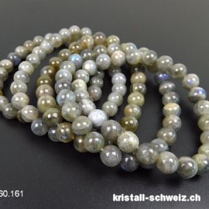 Armband Labradorit 7,5 - 8 mm / 19,5 - 20 cm