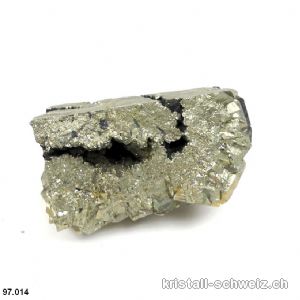 Pyrit roh aus Peru. Unikat