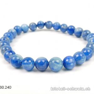 Armband Cyanit - Kyanit blau 7 mm / 18 cm