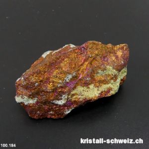 Chalkopyrit roh lila - goldaus Mexiko. Unikat
