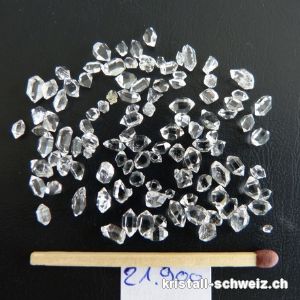 Herkimer Diamant aus Pakistan. A-Qualität. Grösse XS