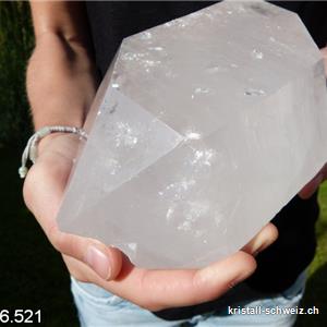 Bergkristall Doppelender, GIGANTISCH. Unikat  2,939 Kilos