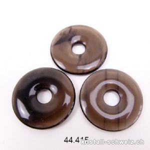 Obsidian Lamellen Donut 4 cm