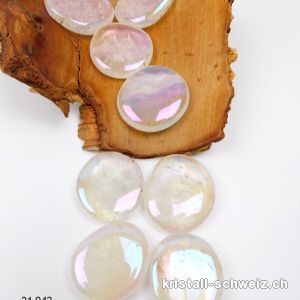 Angel Aura Scheibenstein 3,5 - 4 cm / 22 bis 28 Gramm. Größe L