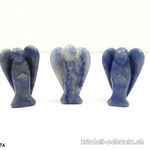 Engel Quarz blau 4 cm