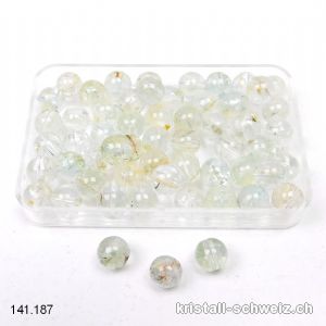 Topas hell unbehandelt, Kugel 5,8 - 6,5 mm. Sonderangebot