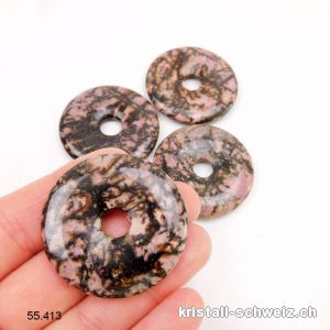 Rhodonit Donut 4 cm