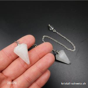 Pendel Bergkristall facettiert, klein 2,5 cm. SONDERANGEBOT