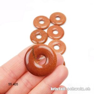 Goldfluss braun Donut 3 cm