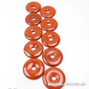 Jaspis rot Donut 4 cm