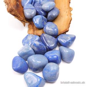 Quarz blau - Dumortierit-Quarzit 2,5-3 cm, dick. Größe M-L