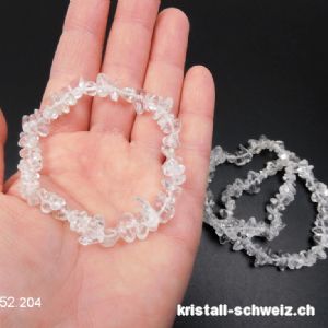 Armband Bergkristall Splitter 18,5-19 cm. Größe M-L