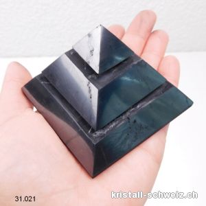 Pyramid Schungit SAKKARA 7 cm x H. 5,5 cm. SONDERANGEBOT