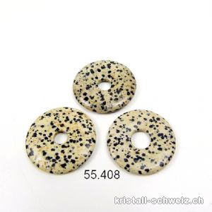 Jaspis Dalmatiner - Aplit -  Donut 3,5 cm