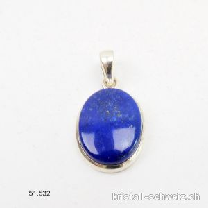 Anhänger Lapislazuli aus Afghanistan aus 925er Silber