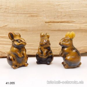 Hase Tigerauge 3,8 - 4 cm