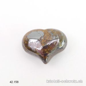 Herz Bronzit 2,5 x 2 cm