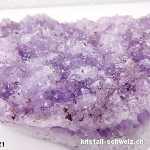 Amethyst aus Brasilien, Druse 15,5 cm. Einzelstück 1,029 Kg